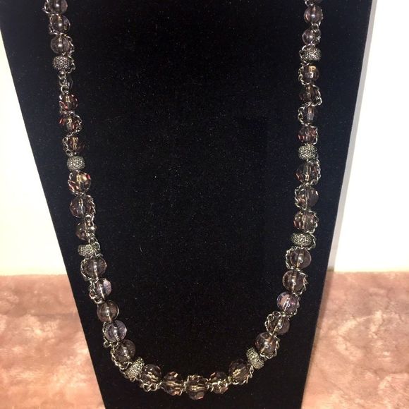 Black and Grey Necklace - Picture 1 of 1